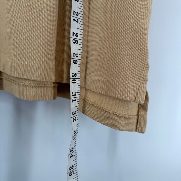 Polo Ralph Lauren Shirt Mens Tan Beige Size XL Short Sleeve - Picture 3 of 4